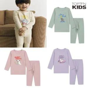 [탑텐키즈](타임스퀘어점패션관)공용) 유아 온에어 수퍼웜 셋업 (아홉시바니) MKF4UI3304