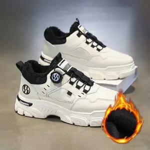남성 데일리 보아끈 털안감 겨울 운동화 ZG-TT089