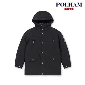 [폴햄키즈] 시그니처 공용 후드 덕다운 미들 점퍼_PKD4JP3050