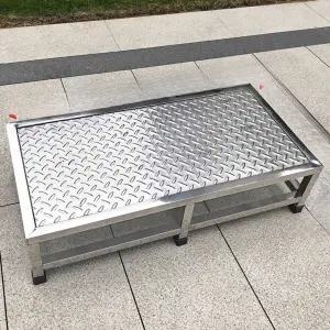 키높이 발판 발받침대 스텝 현관 스텐 발받침 디딤판 책상