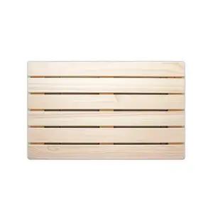 뉴 대림 히노끼 원목발판 민자 / 편백나무 화장실 베란다 현관 욕실발판 발매트