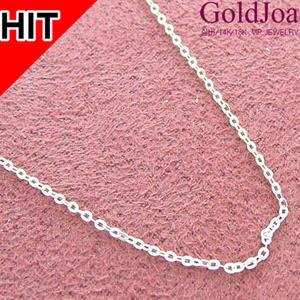 세련된 심플 모즐체인 실버목걸이 (40015c) 공용체인