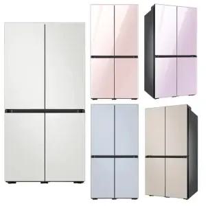 삼성 NS홈쇼핑 비스포크 냉장고 RF85T9203AP 글램새틴