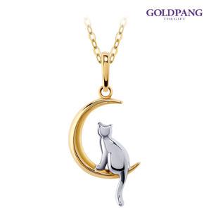 [골드팡] 18k 토킹투더문 목걸이