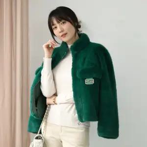 [웬디즈갤러리]신디 페이크 밍크털 자켓 PJK101