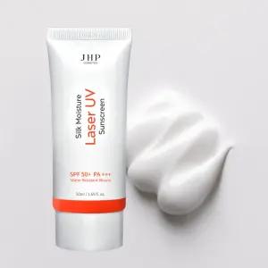 JHP  실크 모이스쳐 레이저 UV 수딩 선크림 50ml
