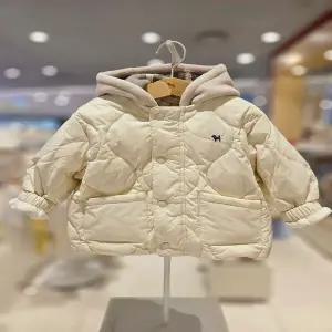 블루독베이비[hu]25.FW가을겨울 CR)플리스후드덕다운점퍼 45A19-114-01 패딩점퍼/오리털점퍼/유아아우터