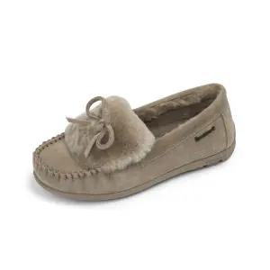 [정품] 베어파우 양털 부츠 여자 슬리퍼 겨울 BEARPAW SYLVIA 모카신 (womens) K2434003RD-W