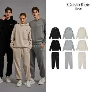 [캘빈클라인](25FW) 캘빈클라인 에센셜 기모 셋업 3종 패키지(컬러 택 1)