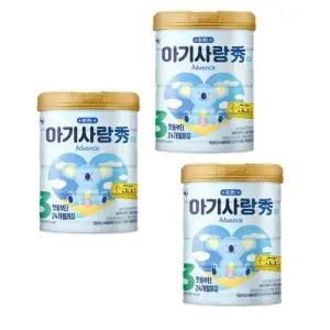 남양유업 아기사랑 수 어드밴스 3단계 750g 3개