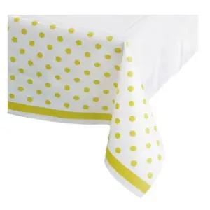 라인도트 테이블보 골드