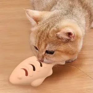 실리콘 아기 고양이 장난감 스크래쳐 피치