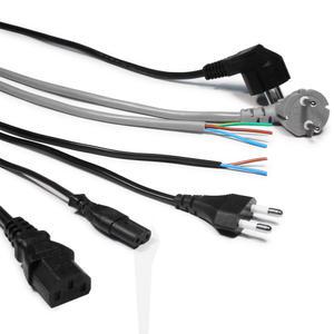 전기 코드선 브래트 파워 코드 측면접지 전원 연장선 리드선 케이블 0.75SQ 1.0SQ 1.5SQ 3C 2C 무접지 접지 플러그