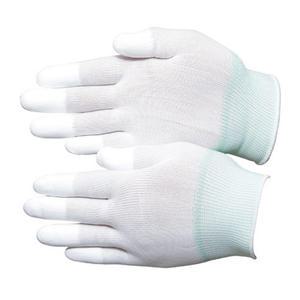 PU 탑장갑 (손가락코팅&손끝코팅) 화이트 10켤레