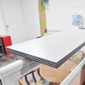 사무실파티션 카운터 상판 선반 화이트그레이 W600xD240xT18