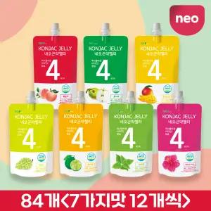 네오곤약젤리 7가지맛 12개씩 150g x 84개 실속포장