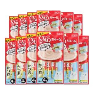 CIAO 챠오 츄르 파우치 가다랑어 (SC-72) x 12개