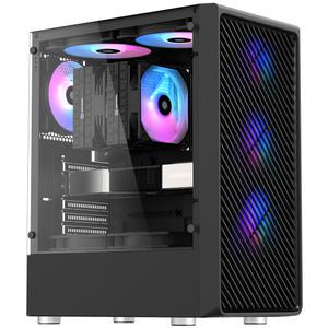 :3RSYS J540 미들타워 컴퓨터 PC 케이스 (블랙)