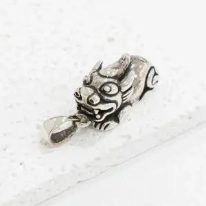 [하프클럽/ ]남자 악세서리 신년 재물운 비휴 실버 팬던트