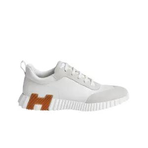 Hermes Bouncing Sneakers Calfskin Suede Goatskin  Blanc 에르메스 바운싱 스니커즈 카프스킨 스웨이드