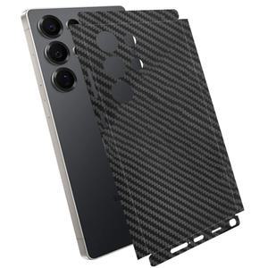 갤럭시 S25 S24 울트라 플러스 측후면 일체형 카본패턴 보호필름 디자인 스킨 지문방지 무광 매트