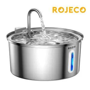 로제코 고양이 강아지 스테인레스 자동 급수기 3.2L 반려견 반려묘 반려동물 애견 물통