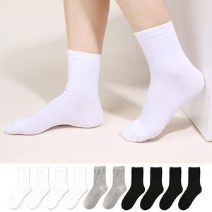 두발로 여성용 국산 에센셜 프리미엄 무지 중목 양말 10켤레
