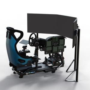 비행 레이싱 사출 게임좌석 회색 직접 운전 본체 좌석 A10C 조종석 플레이시트