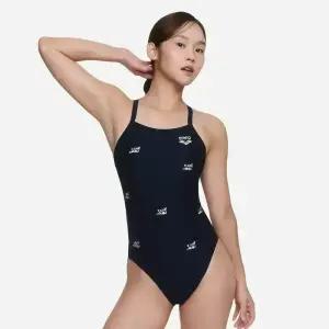 [아레나수영복] 플러피프렌즈3 선수 원피스 크로스 스트랩백 A5FL1CO09NVY