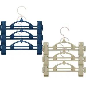 (3P) 바지걸이/옷거리/집게/옷걸이/치마/걸이/바지/청바지/옷가게/고리/기능성/집개/걸리/옷장/논슬립