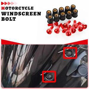 혼다 아프리카 트윈 CRF 1100 L ADV XRV750 앞 유리 나사 너트 윈드 스크린 용 10PCS 페어링 볼트