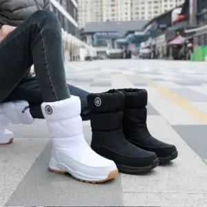 여성 겨울 패딩 부츠 방한 앵클 슈즈