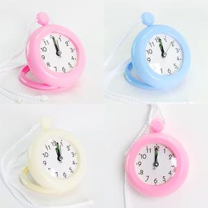 줄 방수 시계 욕실 주방 화장실 벽걸이 미니시계