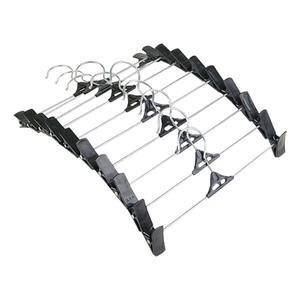 블랙 집게 치마 바지걸이 30개