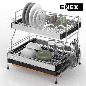 에넥스 스페셜 2단 식기건조대_화이트