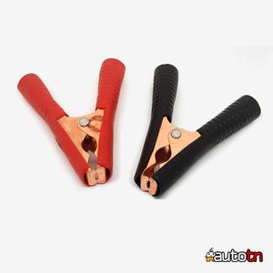 철만 오토바이 자동차 악어집게 클립 배터리 점프선 50A 500W