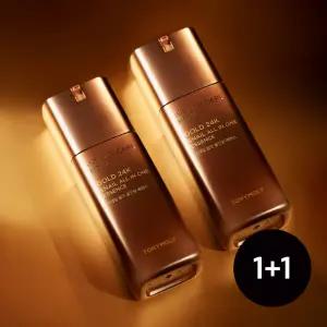 [2개]인텐스케어 골드24K 스네일 옴므 올인원 130ml