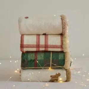 4mm 플란넬 극세사 양털담요 5패턴