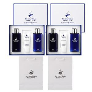 [비버리힐스폴로클럽] 프리미엄옴므 기초3종 2세트+선물용쇼핑백2개