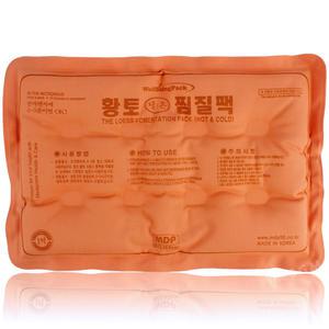 엠디프라임 냉온 황토 사각 찜질팩[면] 옥 허리 어깨 무릎 찜질기 손난로 핫팩