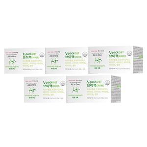 안국약품 브이팩 다이어트 30포X5박스 (5개월분)