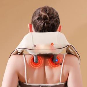 스마트 목안마기 승모근 목 어깨 온열 마사지기