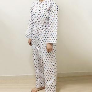 노인 치매복 지퍼형 어르신우주복 입원용 요양옷 순면