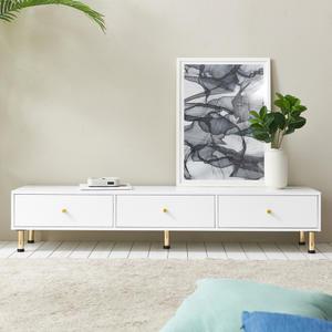 동진가구 파로미 TV 1단 서랍 거실장 1600 티비다이