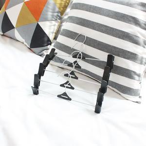 검정 집게 바지걸이 50개