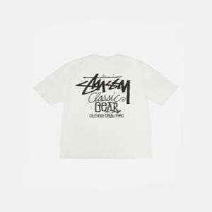 스투시 클래식 기어 피그먼트 다이드 반팔 티셔츠 내츄럴 1905084