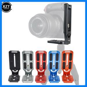 범용 카메라 L 브래킷 퀵릴리즈 L 플레이트 나사 스위스 수직 비디오 니콘 캐논 소니 후지 호환 1/4 인치