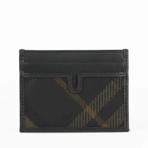 [BURBERRY] 체크 캔버스 카드 케이스 8098454