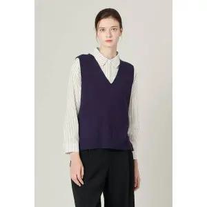 [BCBG](대구신세계)올앤선드리 밀라노 모던 V 넥 VT(A4F8K521)