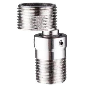 스테인레스 스틸 각진 곡선형 발 360 ° 회전식 조절 샤워 수전 어댑터 벽걸이형 편심 나사 코너